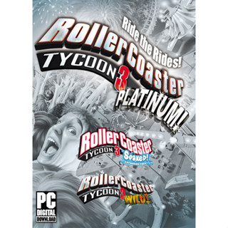 เกมสร้างสวนสนุก RollerCoaster Tycoon 3 Platinum รวมทุก DLC [ดาวน์โหลด] [แฟลชไดร์ฟ] [PC]