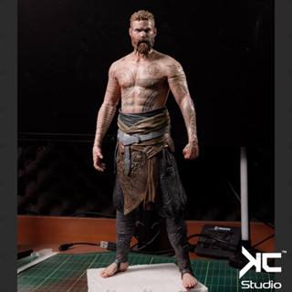 [โมเดลไม่ทำสี] 	[Baldur tattoo God of War] 3D printing model