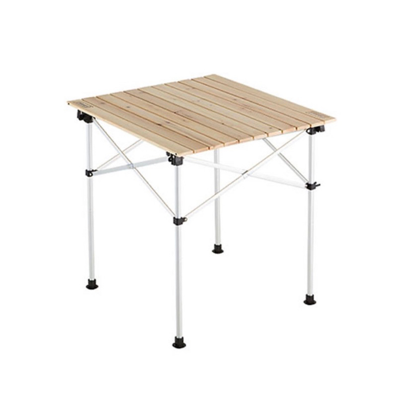 COLEMAN Natural Wood Roll Table 65