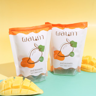 [แพคคู่] ผลนภา มะม่วงอบแห้ง (Polnapa Dried Mango) ผลไม้อบแห้ง หวานน้อย (80 g) ผลไม้อบแห้งเกรดพรีเมี่ยม