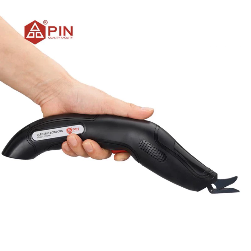 กรรไกรไฟฟ้าPIN-696(แท้) กรรไกรไร้สาย เครื่องตัดแบตเตอรี่ไร้สาย เครื่องตัดผ้าพกพา