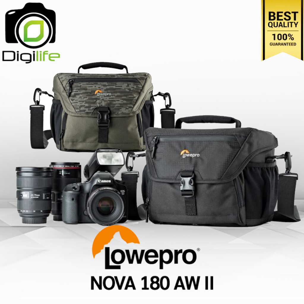 Lowepro Bag NOVA 180 AW II - กระเป๋ากล้อง กระเป๋ากันน้ำ กันกระแทก