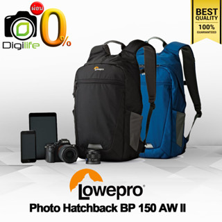 ผ่อน 0% Lowepro Bag Photo Hatchback BP 150 AW II Backpack - กระเป๋ากล้องกันน้ำ กันกระแทก กระเป๋าเป้