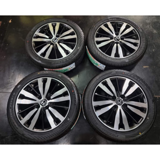 แม็ก Honda Jazz Rs Top ขอบ16" พร้อมยางใหม่ Destone ปี23 ใส่ jazz, city, brio, freed