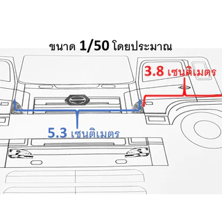 แบบทำหัวโมเดลรถบรรทุก ชุดที่ 1 1/24 1/20 1/16 1/14 กระดาษ แบบหัวหม่ำโมเดล แบบทำหัวรถพลาสวูด แบบหัวโมเดลรถบรรทุก