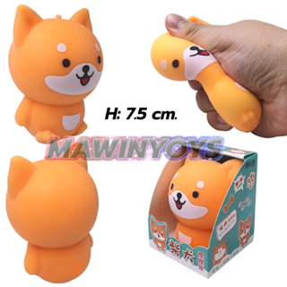 สกุชชี่ ไอต้าว ชิบะอินุ นุ่มนิ้ม H: 7.5 cm. mawintoys