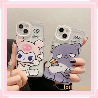 🎁ส่งของขวัญ🎁เคสไอโฟน สำหรับ 11 13 for iPhone Case 14 12 Pro Max น่ารัก น่าสนใจ น่ารัก กันกระแทก ปกป้อง เคสโทรศัพท์