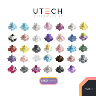 (45 ตัว) AKKO Mechanical Switch CS, POM, V3 สวิตช์คีย์บอร์ด Mechanical Switch by UTECH