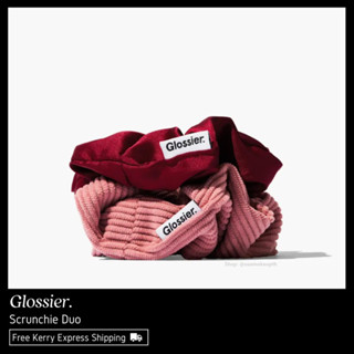 Glossier Scrunchie Duo ยางรัดผม พร้อมส่ง &amp; เเท้ 100%