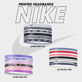 Nike Collection ไนกี้ ผ้ารัดศีรษะ ผ้าคาดผม Swoosh Headbands 6PK N.000.2545.957 / N.000.2545.176 / N.100.2021.480