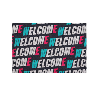 [ MT01-00000021 ]พรม พรมเช็ดเท้า พรมดักฝุ่น ลาย Swag Welcome ขนาด 40x60 ซม