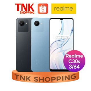 Realme C30S (Ram 3/64GB) หน้าจอ 6.5"  [แบต 5000 mAh] ประกัน 1 ปี