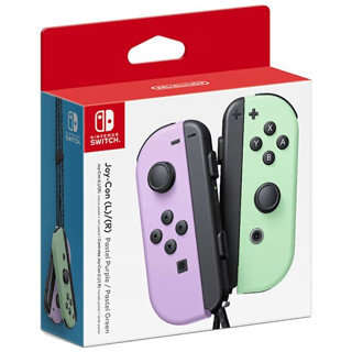 [อุปกรณ์เสริม] NEW!! Nintendo Switch Joy-Con Controllers (Pastel Purple / Pastel Green) ของแท้