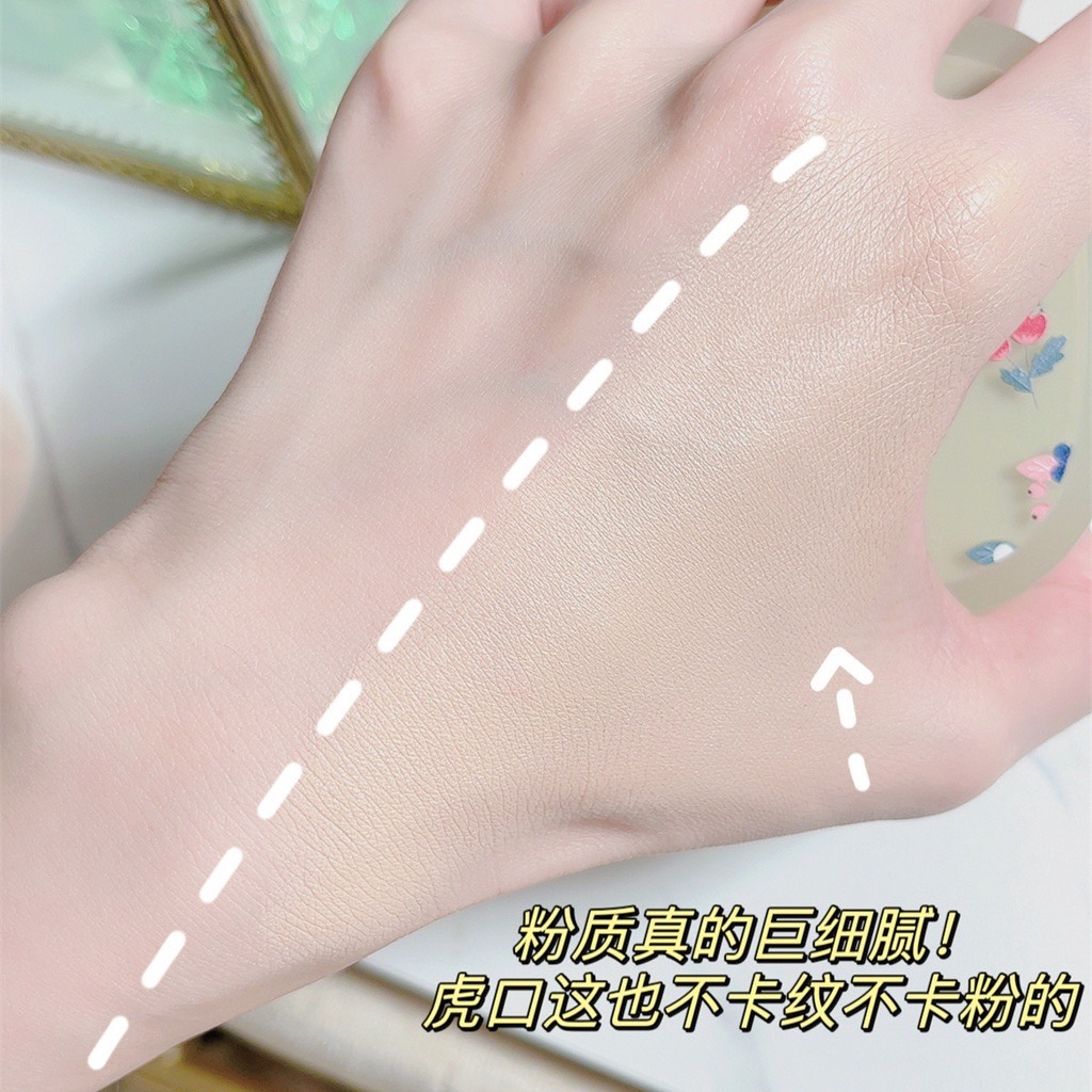 M338 JOJO DIARY คุชชั่นรองพื้น คุมมัน ปกปิด ผิวชุ่มชื้น กันน้ำ กันเหงื่อ เนื้อเบาบาง รูปที่ 6