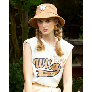 Wila-Roe T-shirt เสื้อยืด cotton 100% หนากลาง สัมผัสดี คอกลม ตัวยาวตรง ทรงหลวม แขนกุด เสริมฟองน้ำบางที่ไหล่ คนตัวเล็กหรื