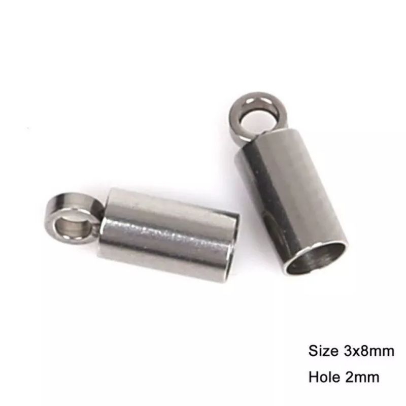 ตะขอเชื่อมสร้อย สเเตนเลส เครื่องประดับ DIY สร้อยคอกำไลข้อมือขนาด 2 3 5 มม. สําหรับเครื่องประดับ