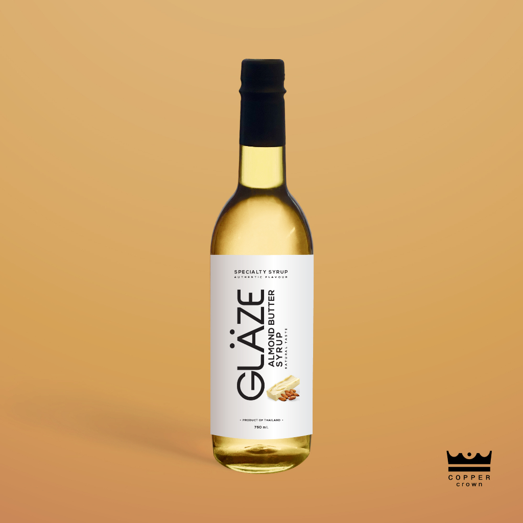 GLAZE  Almond Butter Syrup 750 ML