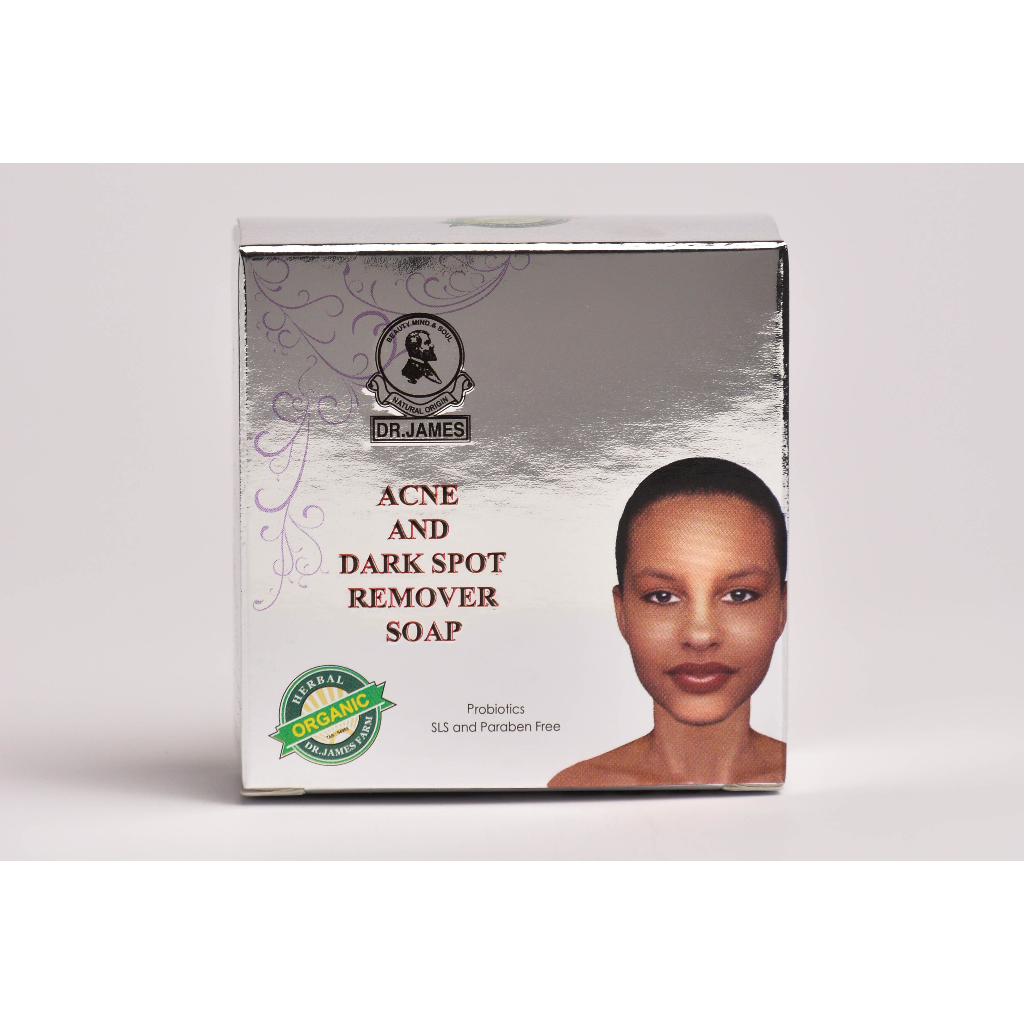 S27 DR.JAMES ACNE AND DARK SPOT SOAP 80g ดร.เจมส์ แอคเน่ แอนด์ ดาร์ก สปอร์ต โชป 80กรัม