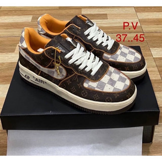 Nike Air Force 1 Low X LV (size37-45) Brown งานHiend 1350