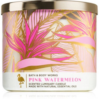 Bath &amp; Body Works Pink Watermelon scented candle 411g. ของแท้