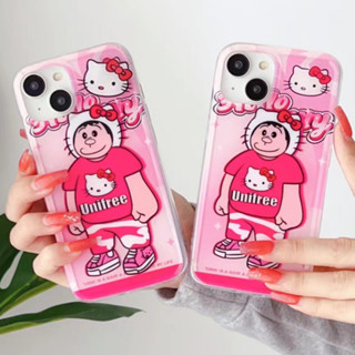 🎁ส่งของขวัญ🎁เคสไอโฟน 11 13 12 Pro Max hello kitty เคส for ไอโฟน14 pro max soft case Iphone