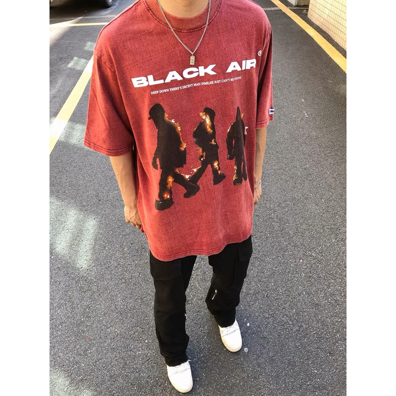 Spenzer.street | Burn man tee ฮิต 2023 มาใหม่