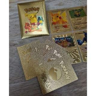 การ์ดสะสมโปเกม่อนสีทอง