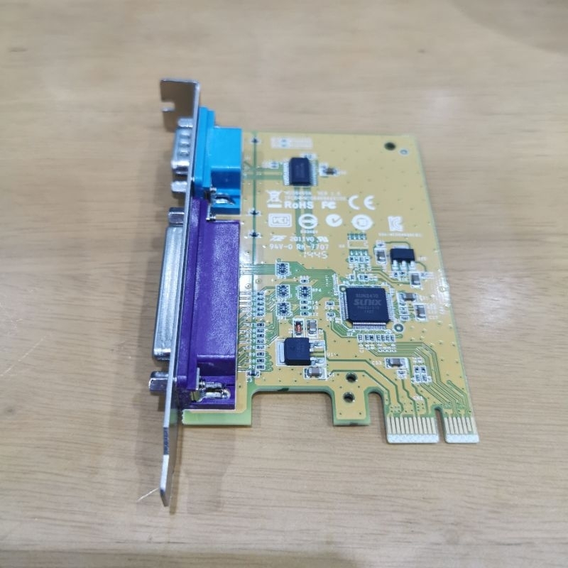 Card ขยาย Serial RS232 Parallel Port Dell Sunix 0YCJ65 <ใหม่>