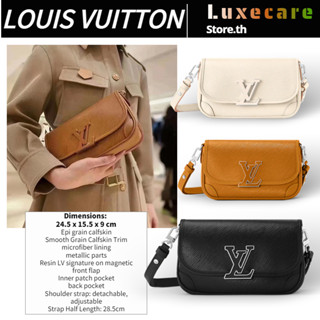 ถูกที่สุด ของแท้ 100%/หลุยส์ วิตตองLouis Vuitton BUCI Women/Shoulder Bag กระเป๋า Messenger / กระเป๋า Louis Vuitton