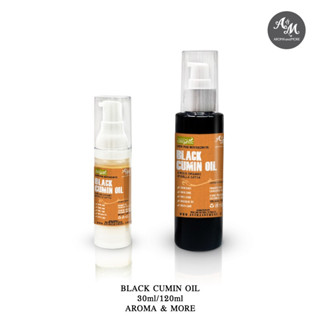 Aroma&amp;More  Black Cumin Oil  Certified Organic, น้ำมันเเบล็ค คูมิน ออร์แกนิก Egypt  500/1000ML