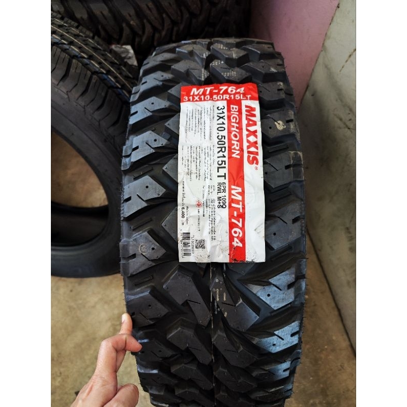 31x10.5R15 MT764 Bighorn Maxxis ยางผลิต ปี​ 24