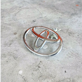 เทียม•โลโก้ เครื่องหมาย ติด หน้ากระจัง Toyota Vigo,Fortuner 04-16 [75311-0k010],[75311-0k050] พลาสติก Abs