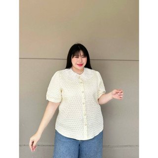 🔥Plussize🔥เสื้อคนอ้วน🔥 รอบอก 48       รอบอก 50”       รอบอก 52”