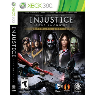 Injustice Gods Among Us Ultimate Edition แผ่นเกม Xbox360 สำหลับเครื่องแปลง RGH/JTAC LT2.0 LT3.0