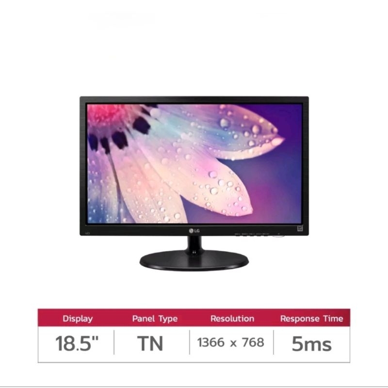 (มือสอง) LG Monitor จอคอมพิวเตอร์ 18.5" 19M38A-B (TN) 60Hz