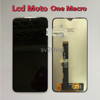 หน้าจอใช้ สำหรับ Moto Lcd Moto One Macro หน้าจอ+ทัสกรีน แถมฟรีชุดไขควง