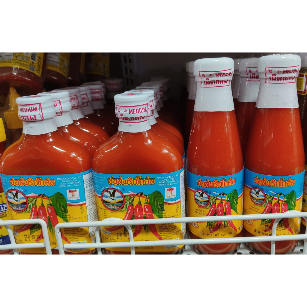 ซอสพริกศรีราชา โกศล และแม่น้ำเงิน(มีพร้อมส่ง สินค้าอยู่ ศรีราชา)