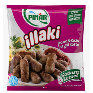 Pinar Inegol Kofte 390 g. / เนื้อบดปั้นก้อนปรุงรส จากตุรกี