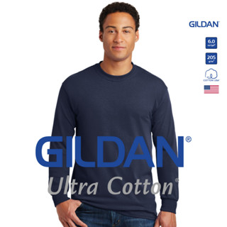 GILDAN® อุลตร้า เสื้อแขนยาว - กรม 32C