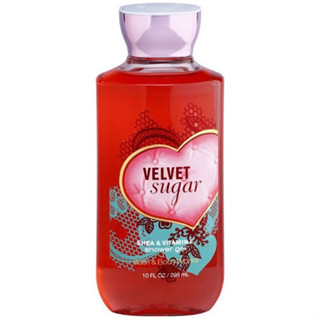 Bath &amp; Body Works เจลอาบน้ำ velvet sugar shower Gel 295ml.ของแท้