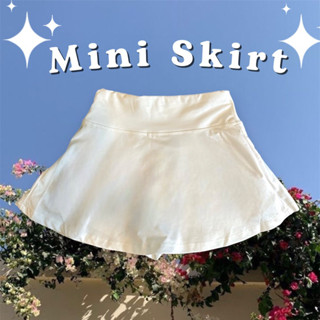 พร้อมส่ง🤍 Mini Skirt (กระโปรงกางเกง)