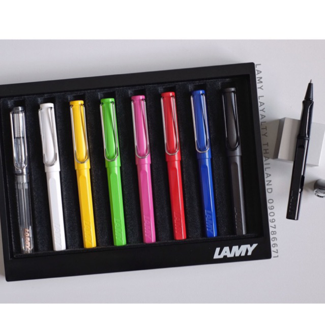 **พร้อมส่ง** Lamy Safari Rollerball vista white yellow green pink red blue black ลามี่ โรเลอร์บอล