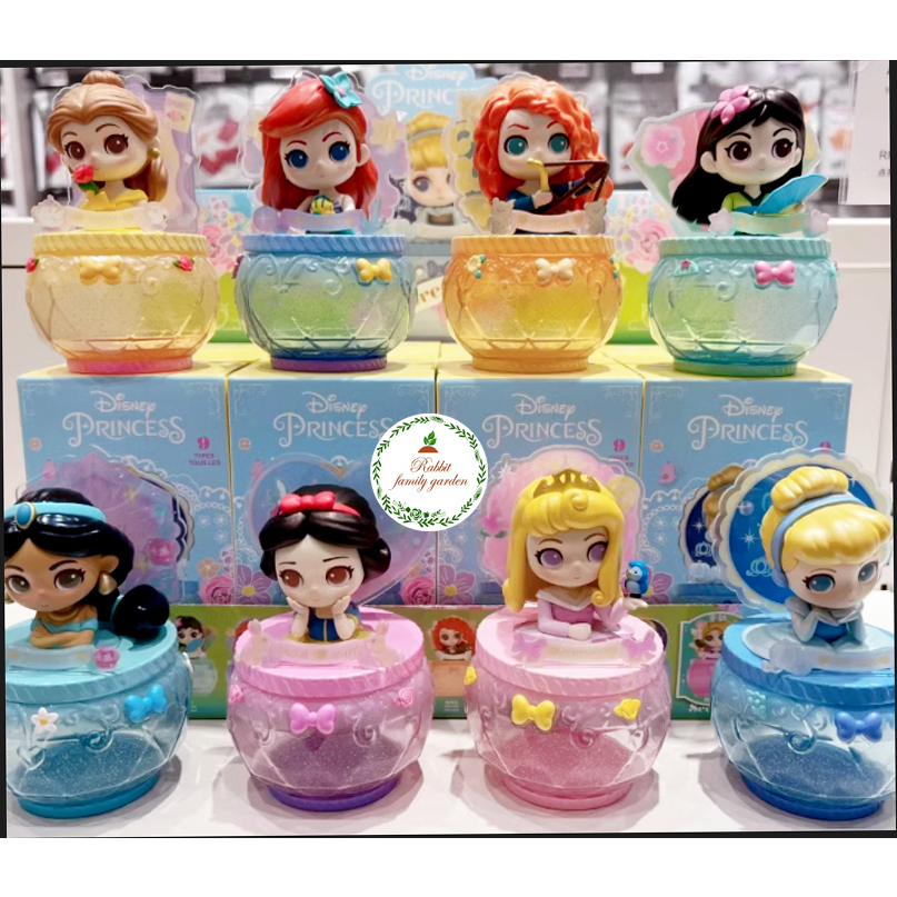 🎀 พร้อมส่ง 🎀 กล่องสุ่มเจ้าหญิงดิสนีย์ กล่องใส่เครื่องประดับ Disney Princess Collection Miniso ลิขสิท