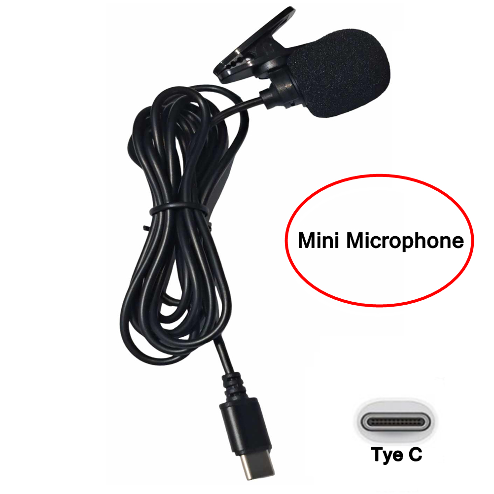ไมโครโฟนภายนอกสำหรับ Accion camara Nanotech กล้องกีฬา Action กล้องไมโคร USB,TYE C สายต่อความยาว1.5M สต็อกในไทย ราคา ถูกที่สุด ดีลบีเคเค แกลเลอรีภาพที่ 2