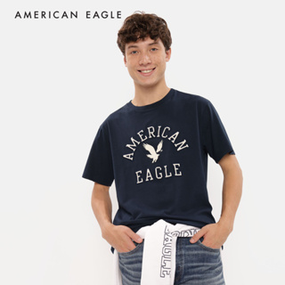 American Eagle Short Sleeve T-Shirt เสื้อยืด ผู้ชาย แขนสั้น (NMTS 017-3124-410)