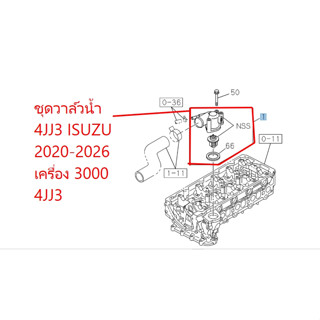 8-98480902-1 ∙ วาล์วน้ำ ออนิว 2020- Up DTF2020 4JJ3 แท้