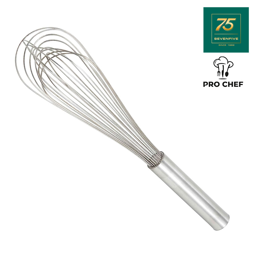 PRO CHEF ตะกร้อผสมอาหาร ตะกร้อมือ ไม้ตีไข่ ตะกร้อตีไข่ สแตนเลส PRC1-KB-WP-I B