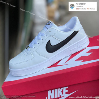 รองเท้าผ้าใบ Air”Force 07” White/Black ใส่สบาย ใส่เที่ยว ใส่ทำงาน สำหรับผู้ชายผู้หญิง