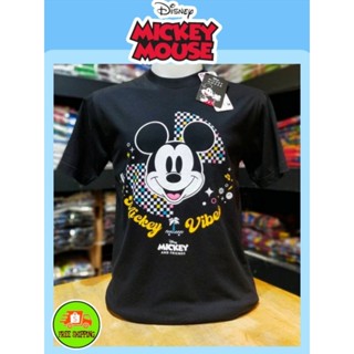 เสื้อDisney ลาย Mickey mouse สีดำ (MK-037)