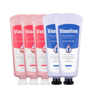 พร้อมส่งในไทย 🇹🇭‼️ Vaseline Deep Moisture Hand &amp; Nail Cream 💅🏻, Vaseline Deep Moisture Foot Cream 🦶🏻
